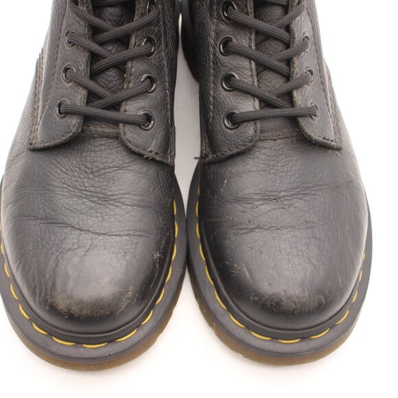 Doc Dr. Martens Pascal 8 Eye Combat Boots Women's US Size 7 Black Leather - Picture 9 of 9